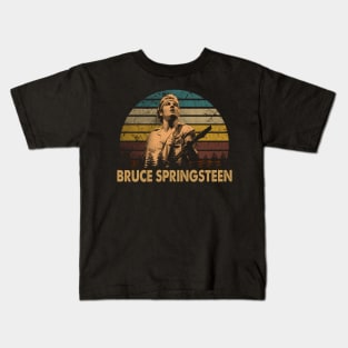 Springsteen's Wrecking Ball Tour Memorabilia Kids T-Shirt